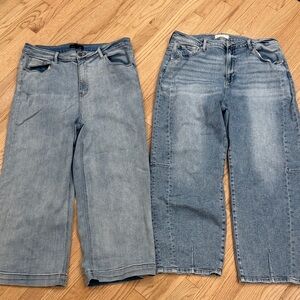 Risen Wide-Leg Jeans Bundle - 1X